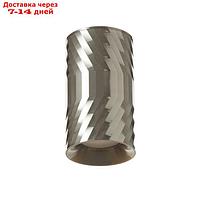 Светильник "Алисер" GU10 серебро 7,5х7,5х13 см