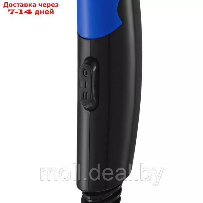 Фен Kitfort КТ-3244-3, 800 Вт, 2 скорости, 1 температурный режим, концентратор, чёрно-синий - фото 4 - id-p227086440