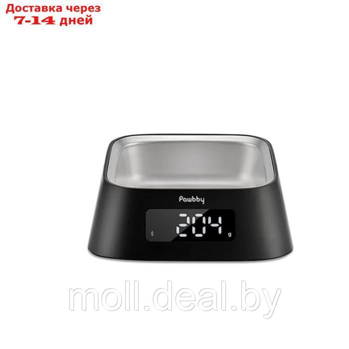Умная миска Xiaomi Pawbby Smart Pet Bowl MG-ZN001-EU, беспроводное подключение,3хАА, черная - фото 1 - id-p227110298