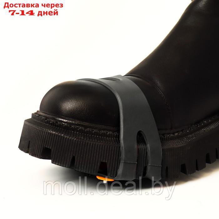 Шипы для обуви на толстой резине 5 шипов, универсальные - фото 4 - id-p227097229