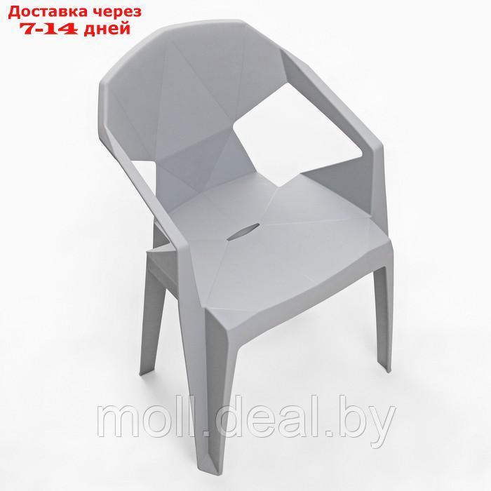 Кресло для сада "Epica" серое - фото 2 - id-p227104062