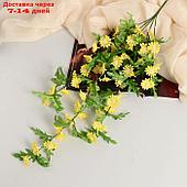 Цветы искусственные "Керрия" 4х65 см, жёлтый
