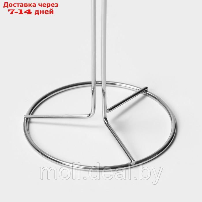 Подставка для кухонных принадлежностей Circle, 40 см, цвет серебряный - фото 2 - id-p227120894