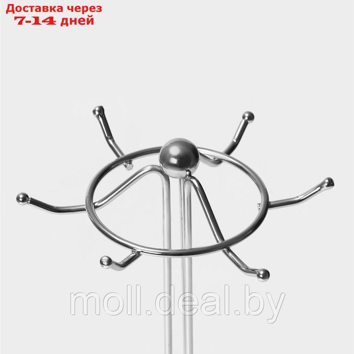 Подставка для кухонных принадлежностей Circle, 40 см, цвет серебряный - фото 3 - id-p227120894