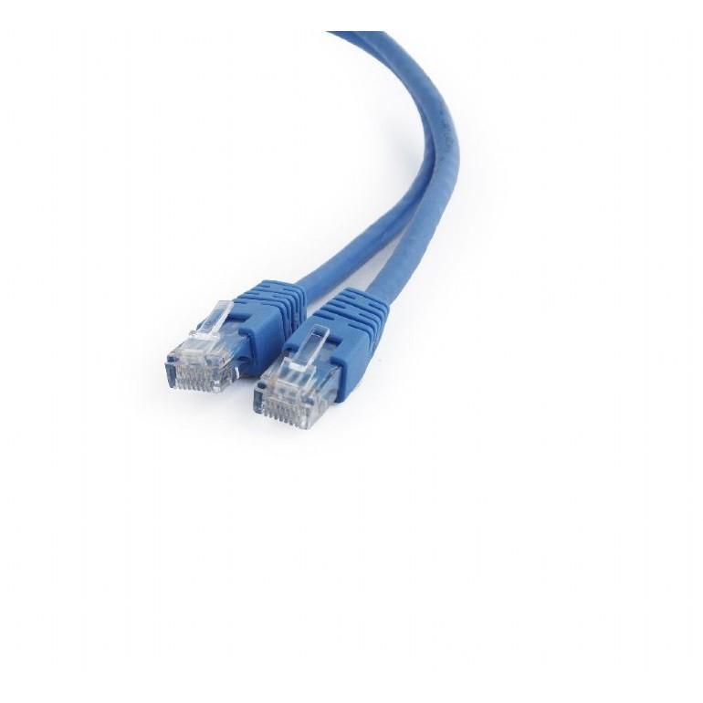 Cablexpert Патч-корд UTP PP6U-1M/B кат.6, 1м, литой, многожильный (синий) - фото 1 - id-p227212046