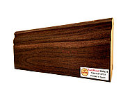 Плинтус напольный МДФ Teckwood Цветной 100 мм, Темный орех (Dark Walnut)