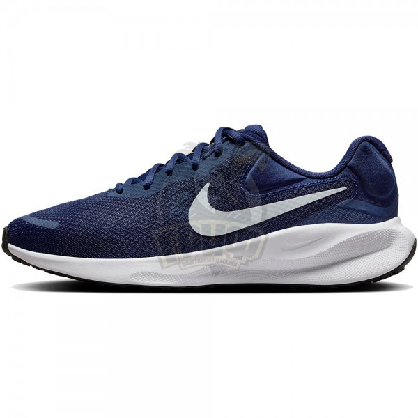 Кроссовки беговые мужские Nike Revolution 7 (синий/белый) (арт. FB2207-400) - фото 1 - id-p227212101