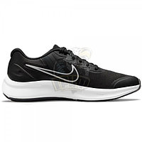 Кроссовки беговые подростковые Nike Star Runner 3 (черный/белый) (арт. DA2776-003)