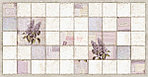 Панель ПВХ (пластиковая) листовая АртДекАрт Плитка Сирень 955х480х3.2