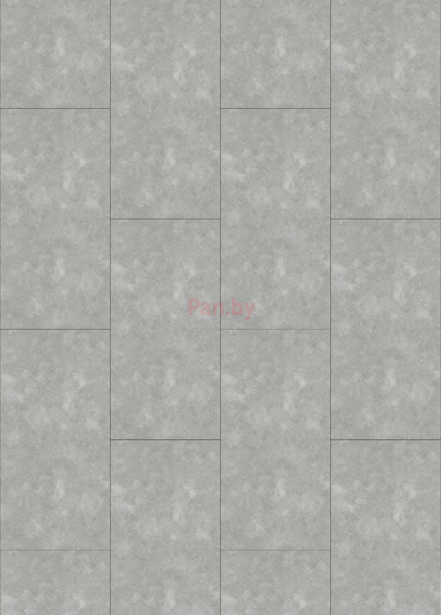 Кварцвиниловая плитка (ламинат) SPC для пола Zeta ZTS002 (цемент) - фото 2 - id-p199167822