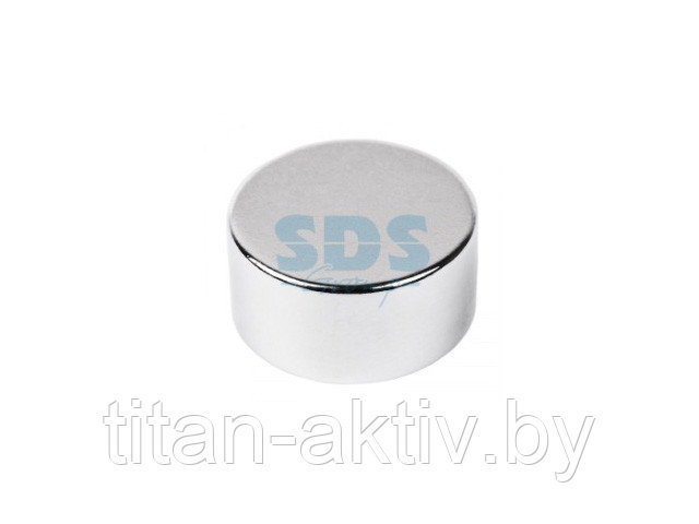 Магнит неодимовый диск 20х10мм сцепление 11,2 кг (Упаковка 1 шт) REXANT - фото 1 - id-p227213725