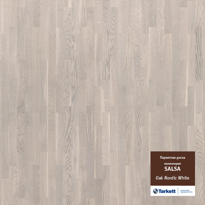 Паркетная доска Tarkett Salsa Oak Nordic Elegant / Дуб Нордик - фото 1 - id-p529282