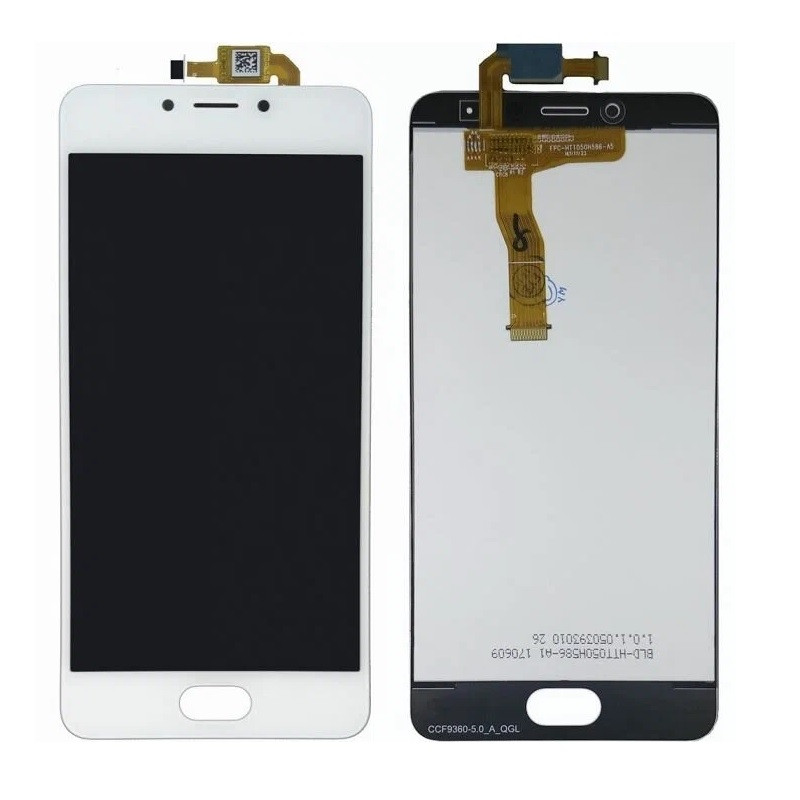 LCD дисплей для Meizu M5C с тачскрином, оригинал LCD (белый) Premium Quality - фото 1 - id-p227179217