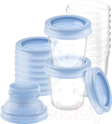 Набор контейнеров для хранения молока Philips AVENT SCF618/10 - фото 1 - id-p227220228