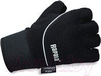 Перчатки для охоты и рыбалки Rapala Stretch Half Finger / RSGHF-XL