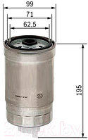 Топливный фильтр Bosch 1457434402