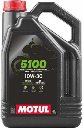 Масло моторное полусинтетика Motul 5100 10W30 4T, 4 литр: продажа, цена ...