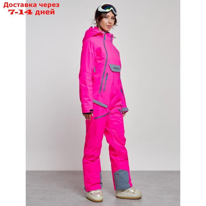 Комбинезон горнолыжный женский зимний, размер 44, цвет розовый - фото 5 - id-p226868609
