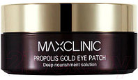Патчи под глаза Maxclinic Propolis Eye Patch гидрогелевые с прополисом и частичками золота