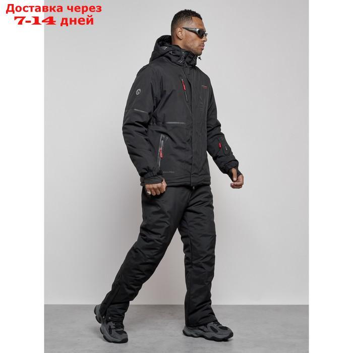 Горнолыжный костюм мужской зимний, размер 48, цвет чёрный - фото 4 - id-p226872639