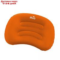 Подушка надувная Tramp TRA-160, Air Head, оранжевый/серый