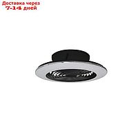 Люстра-вентилятор Mantra Alisio, LED, 4900Лм, 2700-5000К, 165 мм, цвет чёрный