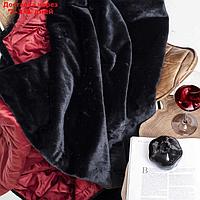 Плед меховой Stenova Home Black ruby, размер 140x200 см