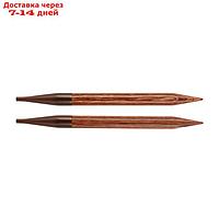 Спицы деревянные съемные Ginger KnitPro для длины тросика 35-126 см/6.00 мм 31209