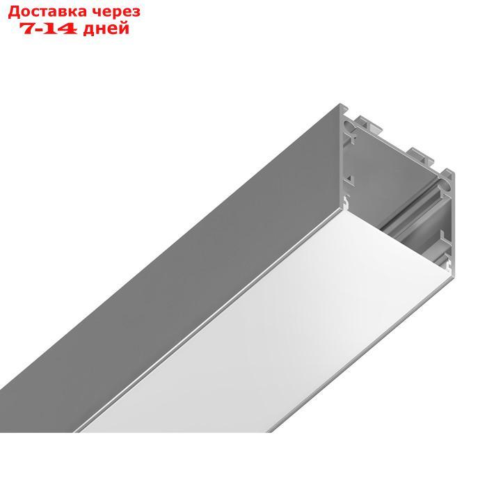 Профиль алюминиевый накладной/подвесной Ambrella Illumination Profile System, GP2500AL, 2000х25х25 мм, цвет - фото 2 - id-p226870778