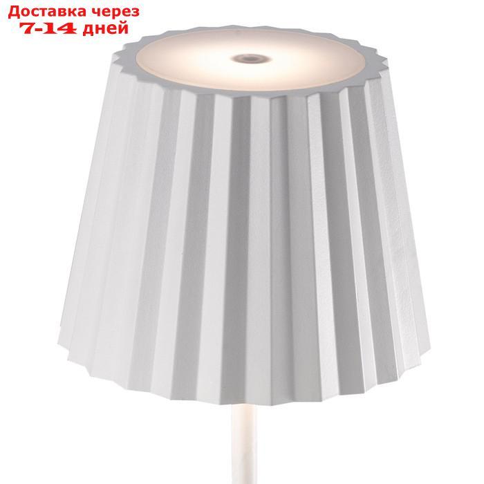 Светильник уличный Mantra K2, LED, 188Лм, 3000К, 100х100х380 мм, цвет матовый белый - фото 2 - id-p226868873