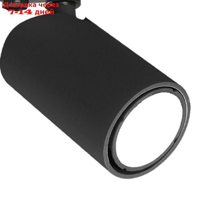 Трековый светильник Mantra Sal, GU10, 1х10Вт, 58х86х154 мм, цвет матовый чёрный - фото 2 - id-p226868879