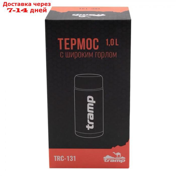 Термос Tramp TRC-131, с широким горлом 1л, серый - фото 9 - id-p226871819