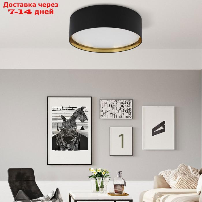Светильник потолочный TK Lighting Bilbao 3432, E27, 4х15Вт, 600х600х170 мм, цвет золото, чёрный - фото 2 - id-p226869864