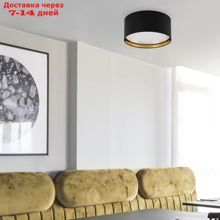 Светильник потолочный TK Lighting Bilbao 3376, E27, 4х15Вт, 450х450х170 мм, цвет золото, чёрный - фото 2 - id-p226869901