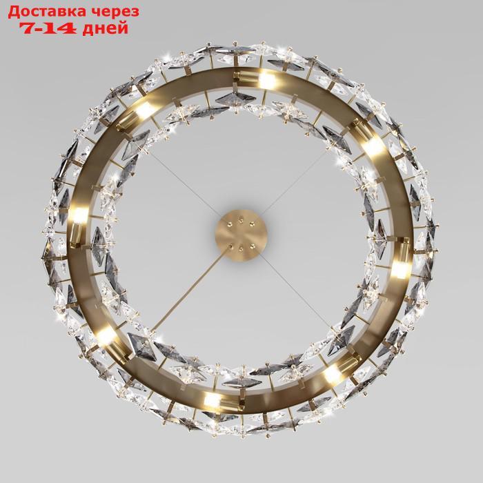 Светильник подвесной Bogate's Rubis 371, G9, 16х40Вт, 800х800 мм, цвет золото - фото 4 - id-p226869965