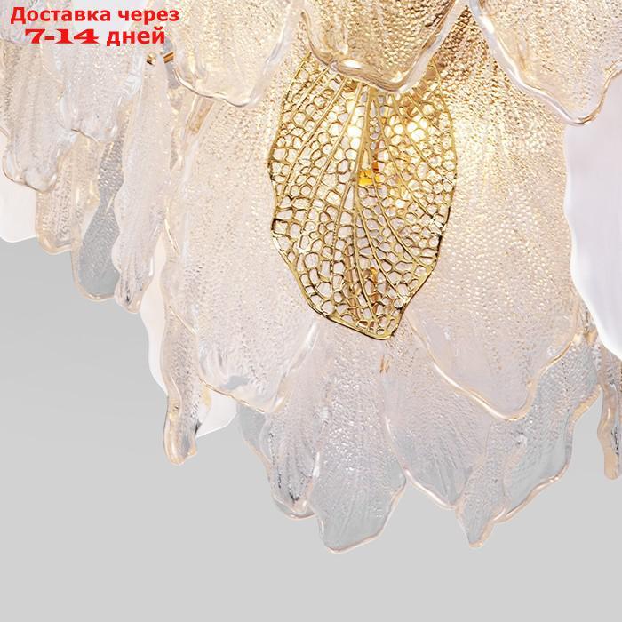 Светильник подвесной Bogate's Leaf 369/8, E14, 8х40Вт, 500х500 мм, цвет золото - фото 2 - id-p226869966