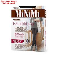 Колготки женские MiNiMi Multifibra, 160 den, размер 7, цвет nero