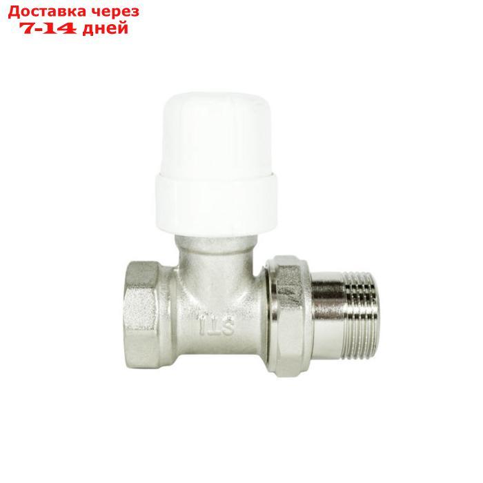 Клапан для радиатора STI, 3/4", прямой, термостатический - фото 1 - id-p226872877