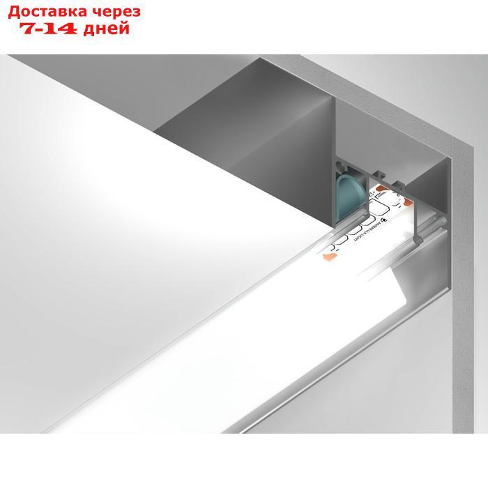 Профиль алюминиевый для натяжного потолка Ambrella Illumination Alum Profile, GP4050AL, 2000х34х51.27 мм, цвет - фото 1 - id-p226870939