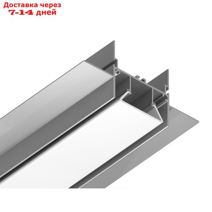 Профиль алюминиевый для натяжного потолка Ambrella Illumination Alum Profile, GP4000AL, 2000х34х72.2 мм, цвет - фото 2 - id-p226870955