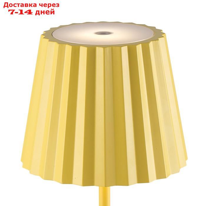 Светильник уличный Mantra K2, LED, 188Лм, 3000К, 100х100х380 мм, цвет желтый - фото 2 - id-p226869086