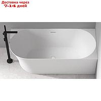Ванна акриловая ABBER AB9258-1.7 R, 170х78х60 см, глубина 456 мм, правая, белая