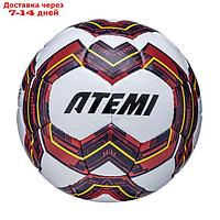 Мяч футбольный Atemi BULLET LIGHT TRAINING, синт.кожа ПУ, р.4, р/ш,окруж 65-66, вес 330 г