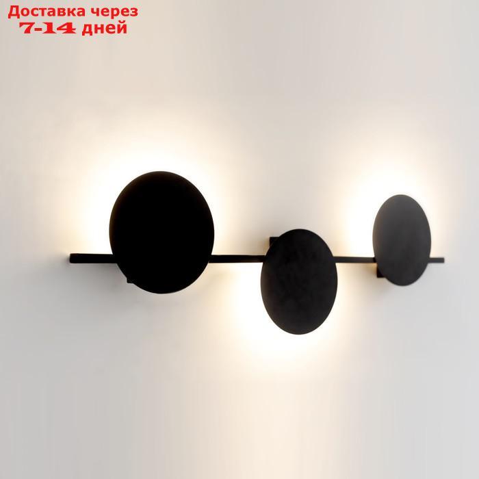 Светильник настенный Mantra Eris, LED, 1920Лм, 3000К, 900х32х286 мм, цвет чёрный - фото 2 - id-p226869117
