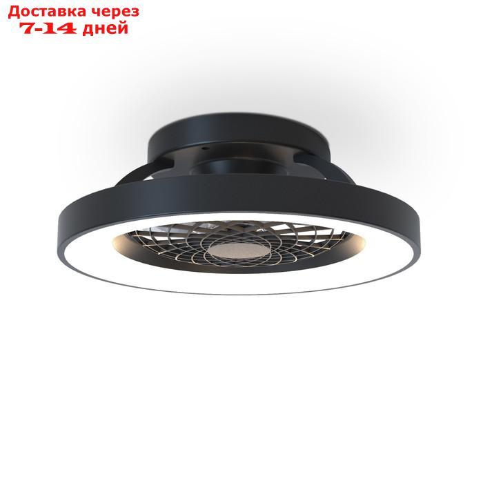 Люстра-вентилятор Mantra Tibet, LED, 3500Лм, 2700-5000К, 185 мм, цвет чёрный - фото 1 - id-p226869141