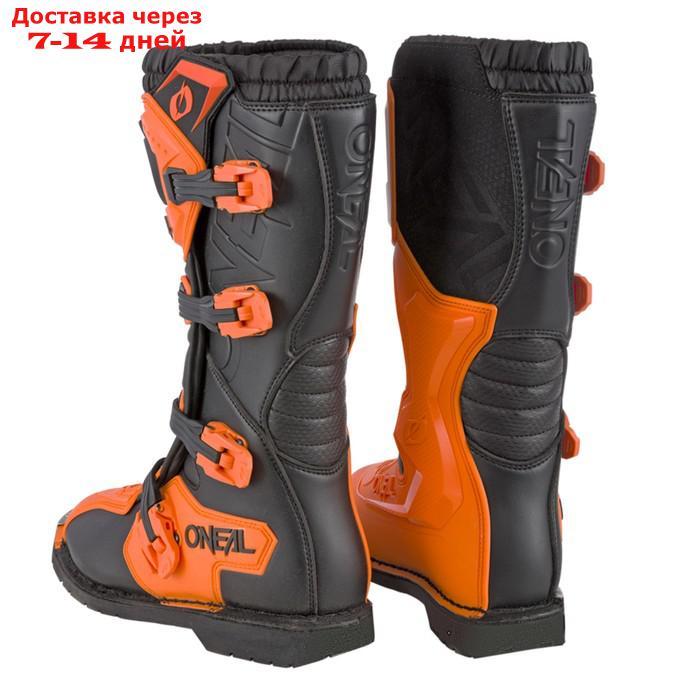 Мотоботы кроссовые O'Neal Rider Pro, мужские, оранжевый, 43 - фото 2 - id-p226904548