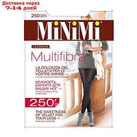 Колготки женские MiNiMi Multifibra, 250 den, размер 5, цвет moka