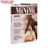 Колготки женские MiNiMi Cotone, 160 den, размер 4, цвет nero