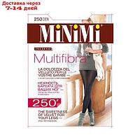Колготки женские MiNiMi Multifibra, 250 den, размер 2, цвет nero