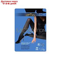 Колготки женские Omsa Micro & Cotton, 140 den, размер 4, цвет nero